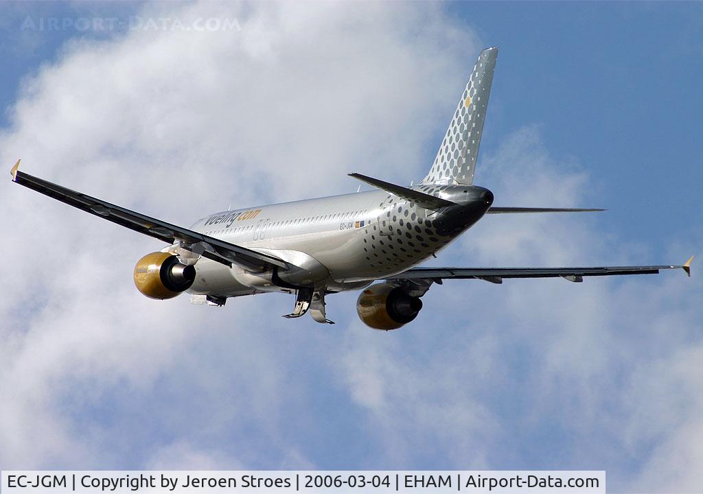 EC-JGM, 2005 Airbus A320-214 C/N 2407, Up to spain