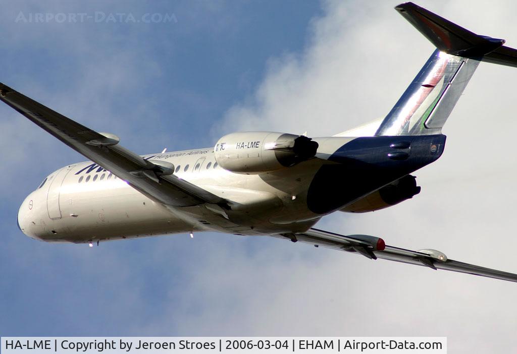 HA-LME, 1996 Fokker 70 (F-28-0070) C/N 11575, .