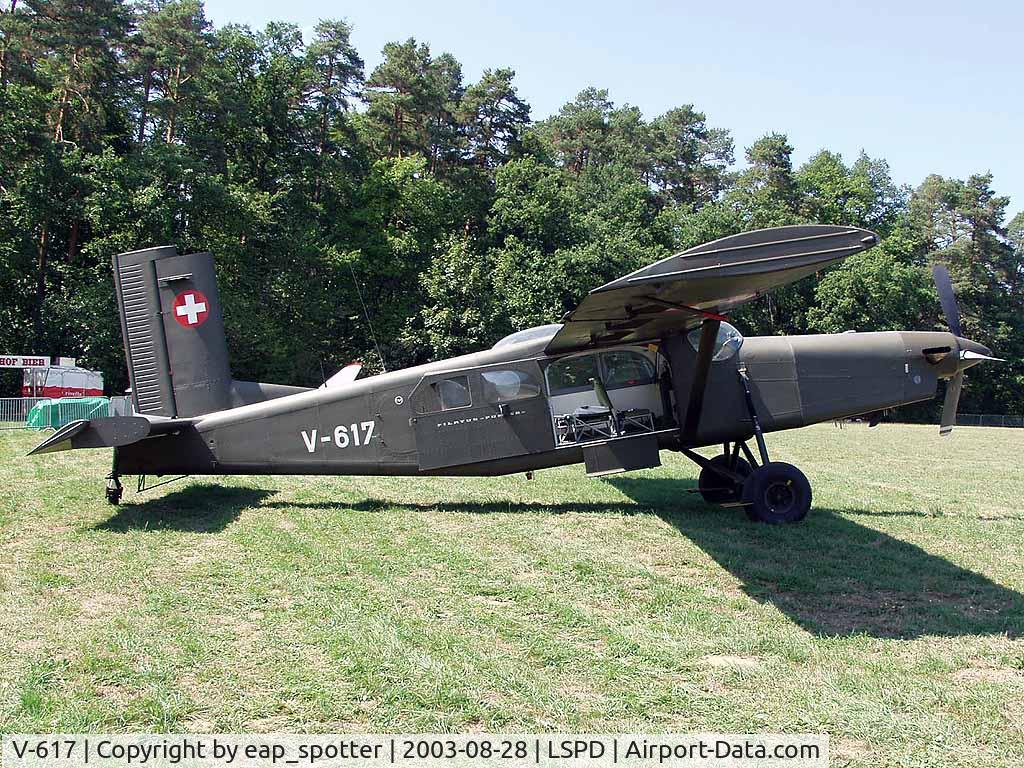 V-617, Pilatus PC-6/B2-H2M Turbo Porter C/N 640, Pilatus Porter Swiss Army at Airdisplay Dittingen