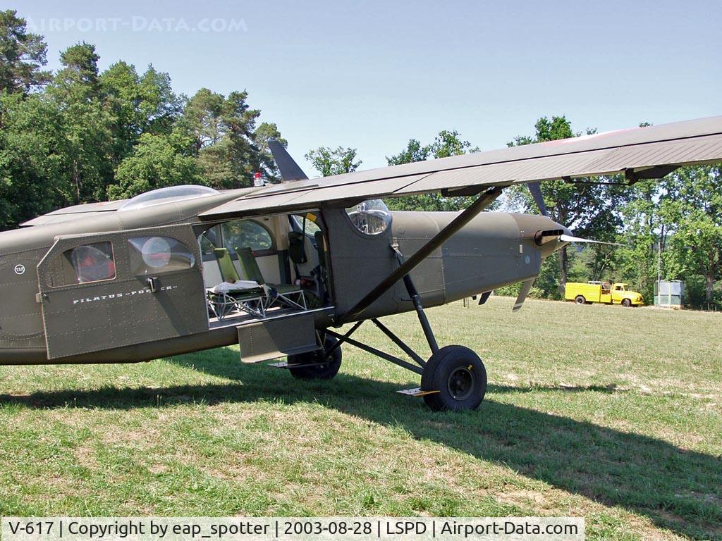 V-617, Pilatus PC-6/B2-H2M Turbo Porter C/N 640, Pilatus Porter Swiss Army at Airdisplay Dittingen
