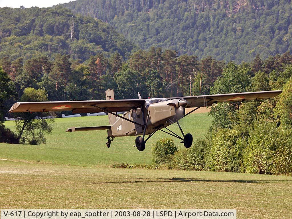V-617, Pilatus PC-6/B2-H2M Turbo Porter C/N 640, Pilatus Porter Swiss Army at Airdisplay Dittingen
