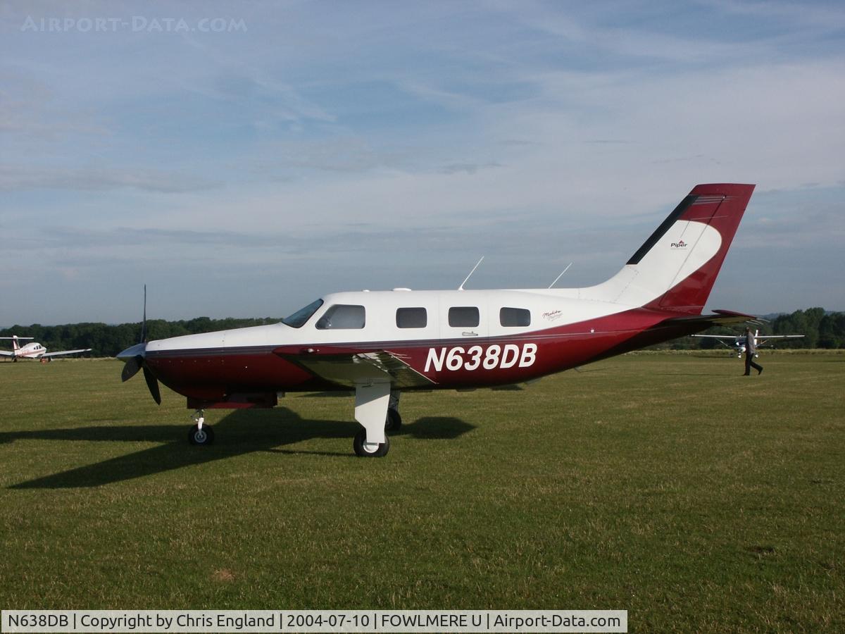 N638DB, 2000 Piper PA-46-350P Malibu Mirage C/N 4636248, Malibu at Fowlmere UK July 2004