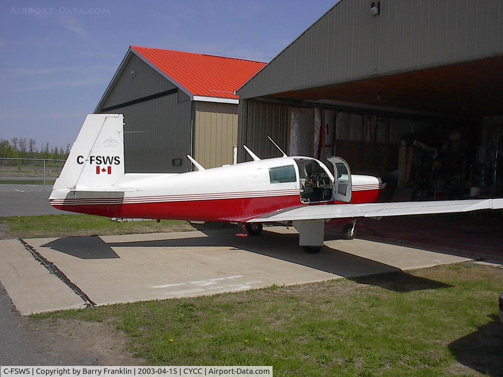 C-FSWS, 1965 Mooney M20C Ranger C/N 3047, Mooney M20C modified 1965 model