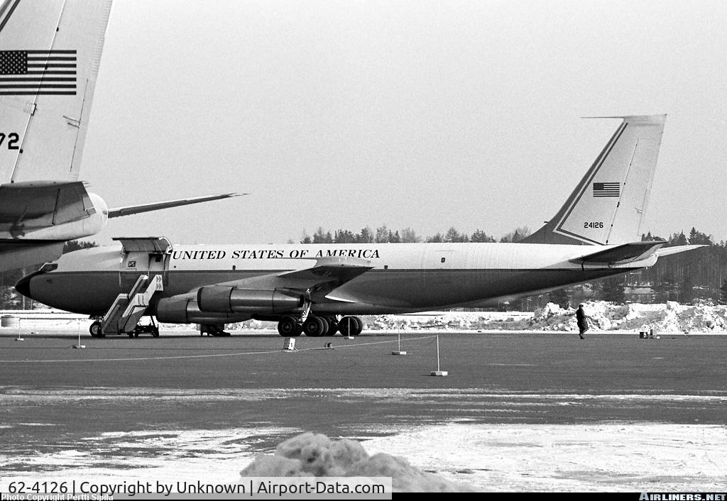 62-4126, 1962 Boeing RC-135W Rivet Joint C/N 18466, Taken well before it was painted all white w/ low no markings.