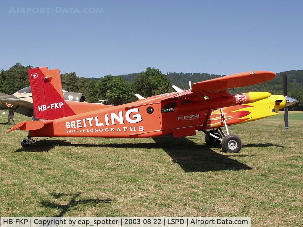 HB-FKP, 1990 Pilatus PC-6/B2-H4 Turbo Porter C/N 877, Airdisplay Dittingen 2003