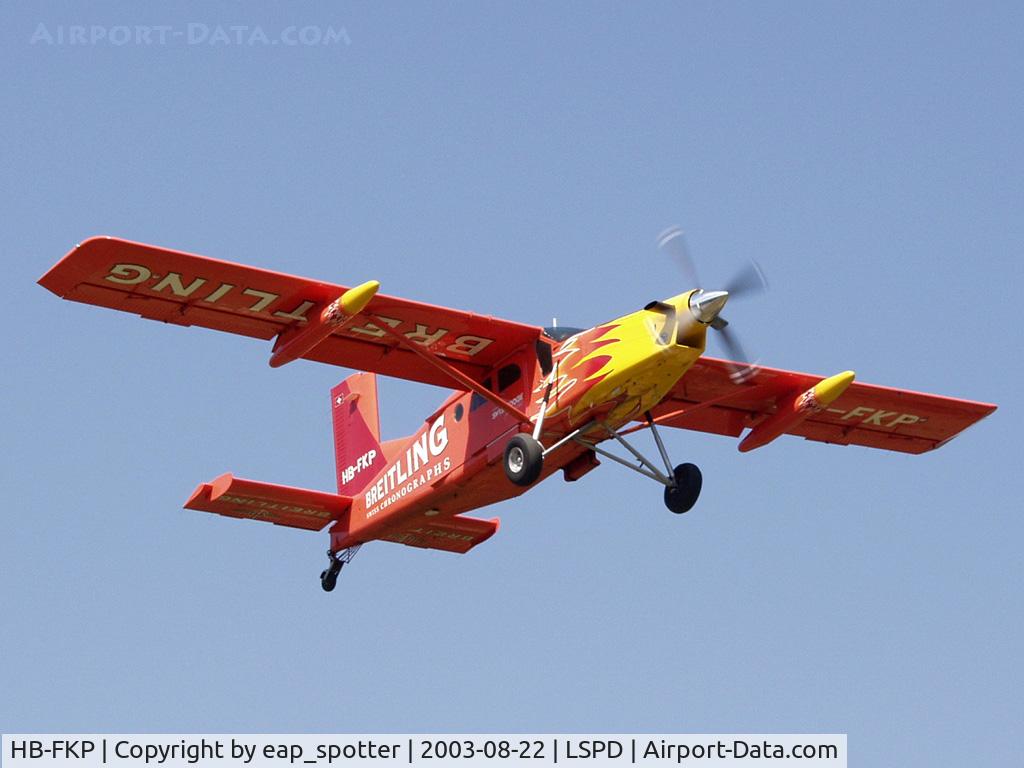 HB-FKP, 1990 Pilatus PC-6/B2-H4 Turbo Porter C/N 877, Airdisplay Dittingen 2003