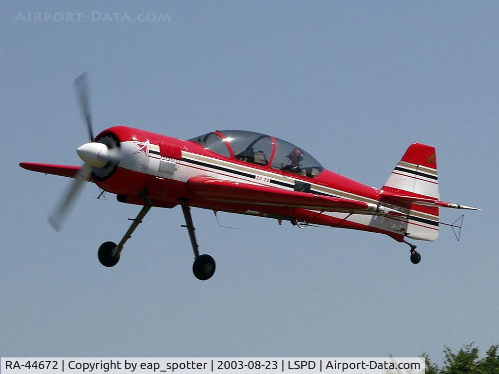 RA-44672, Sukhoi Su-29 C/N Not found RA-44672, Airdisplay 2003 Dittingen