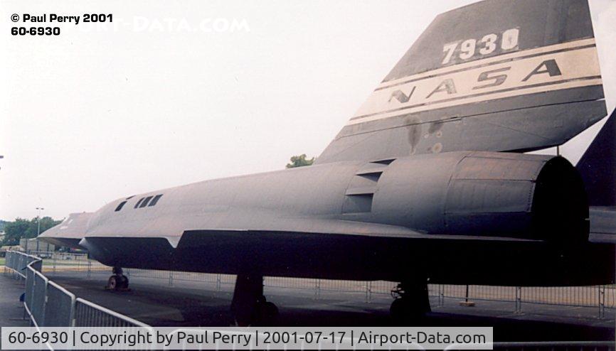 60-6930, 1960 Lockheed A-12 Blackbird C/N 127, The serial