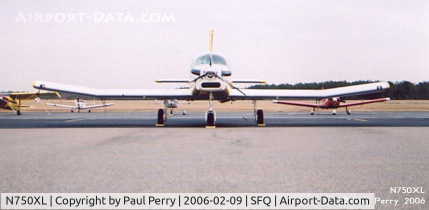 N750XL, 2004 Pacific Aerospace 750XL C/N 109, Pretty quiet on the weekdays, all tied down