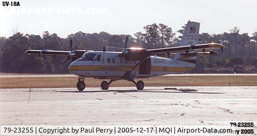 79-23255, 1979 De Havilland Canada UV-18A Twin Otter C/N 680, The US Army Golden Knights smaller jump plane, before the team arrived