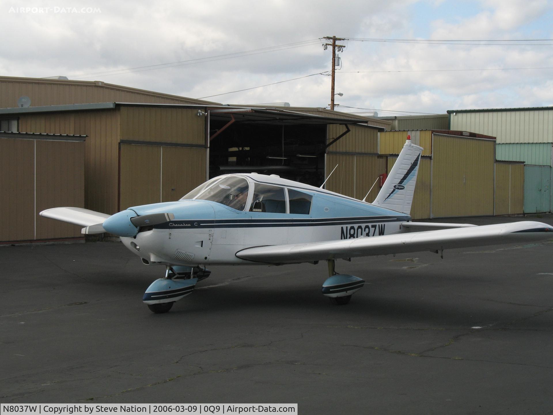N8037W, 1965 Piper PA-28-180 C/N 28-2104, 1965 Piper PA-28-180 at Sonoma Airpark, CA
