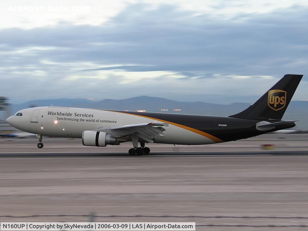 N160UP, 2004 Airbus A300F4-622R C/N 0849, United Parcel Service / 2004 Airbus A300 F4-622R