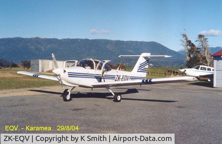 ZK-EQV, 1979 Piper PA-38-112 Tomahawk C/N 38-80A0029, Karamea, NW South Island, NZ
