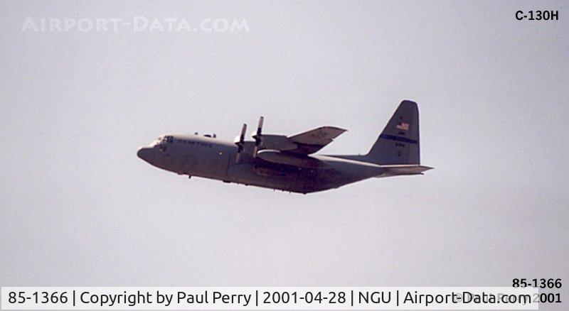85-1366, 1985 Lockheed C-130H Hercules C/N 382-5081, The Texas ANG providing the jump plane, here she is on climbout