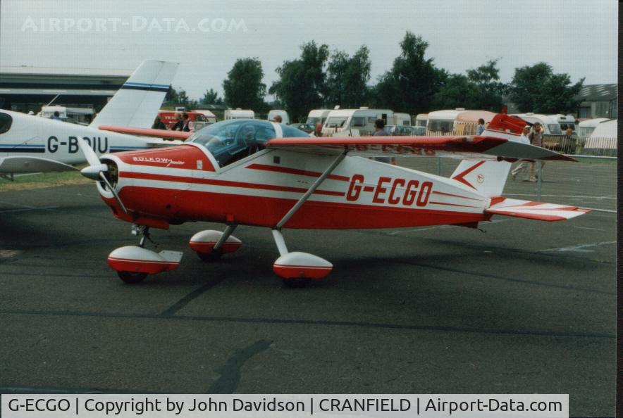 G-ECGO, 1966 Bolkow Bo-208C Junior C/N 599, Bolkow Junior