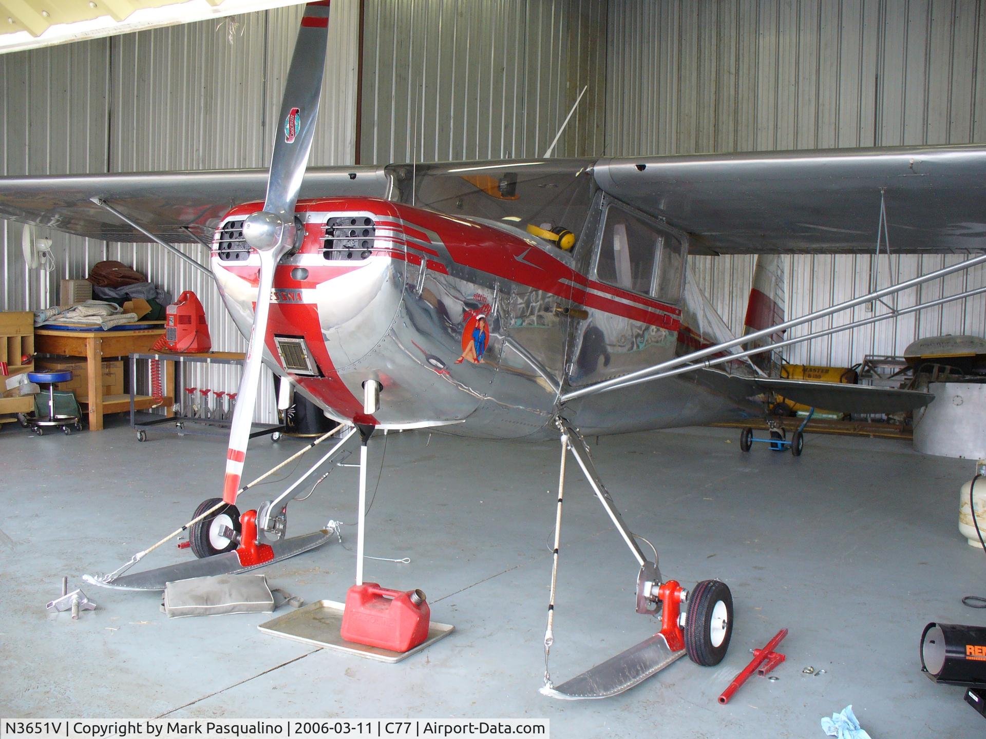 N3651V, 1948 Cessna 140 C/N 14922, Cessna 140