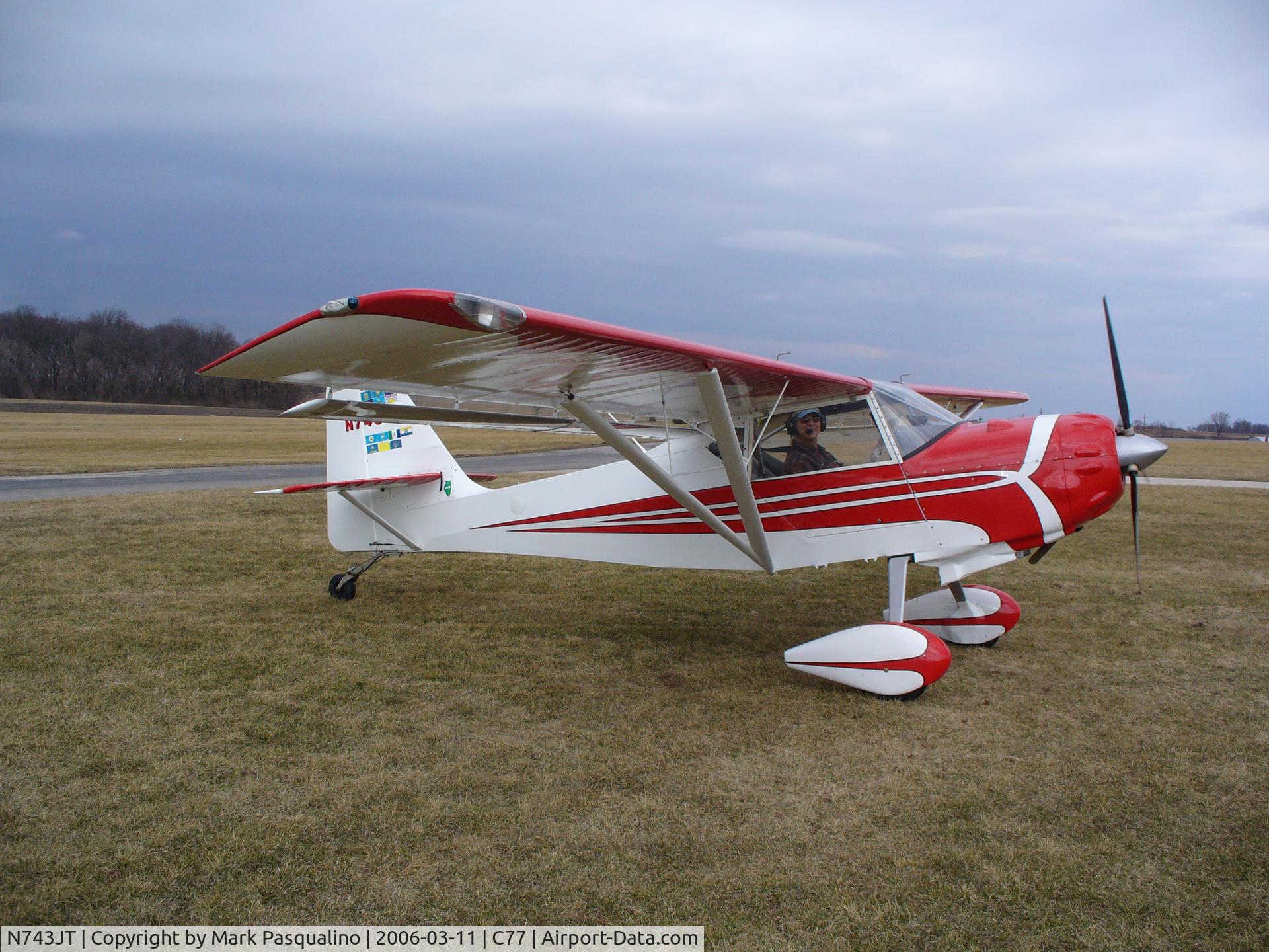 N743JT, 1998 Skystar Kitfox Series 5 C/N S9501-0091, Kitfox Series 5