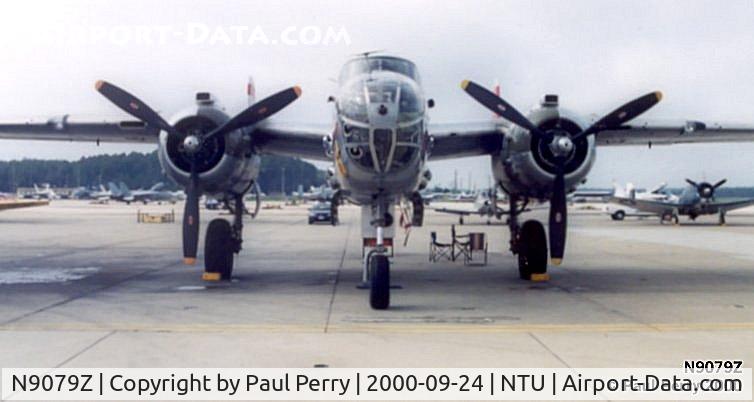N9079Z, 1944 North American TB-25N Mitchell C/N 108-34009, The business end of Panchito