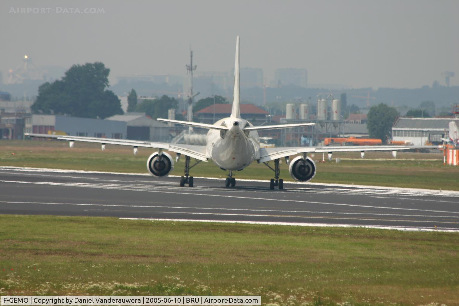 F-GEMO, 1989 Airbus A310-304 C/N 504, unusual aircraft picture ...