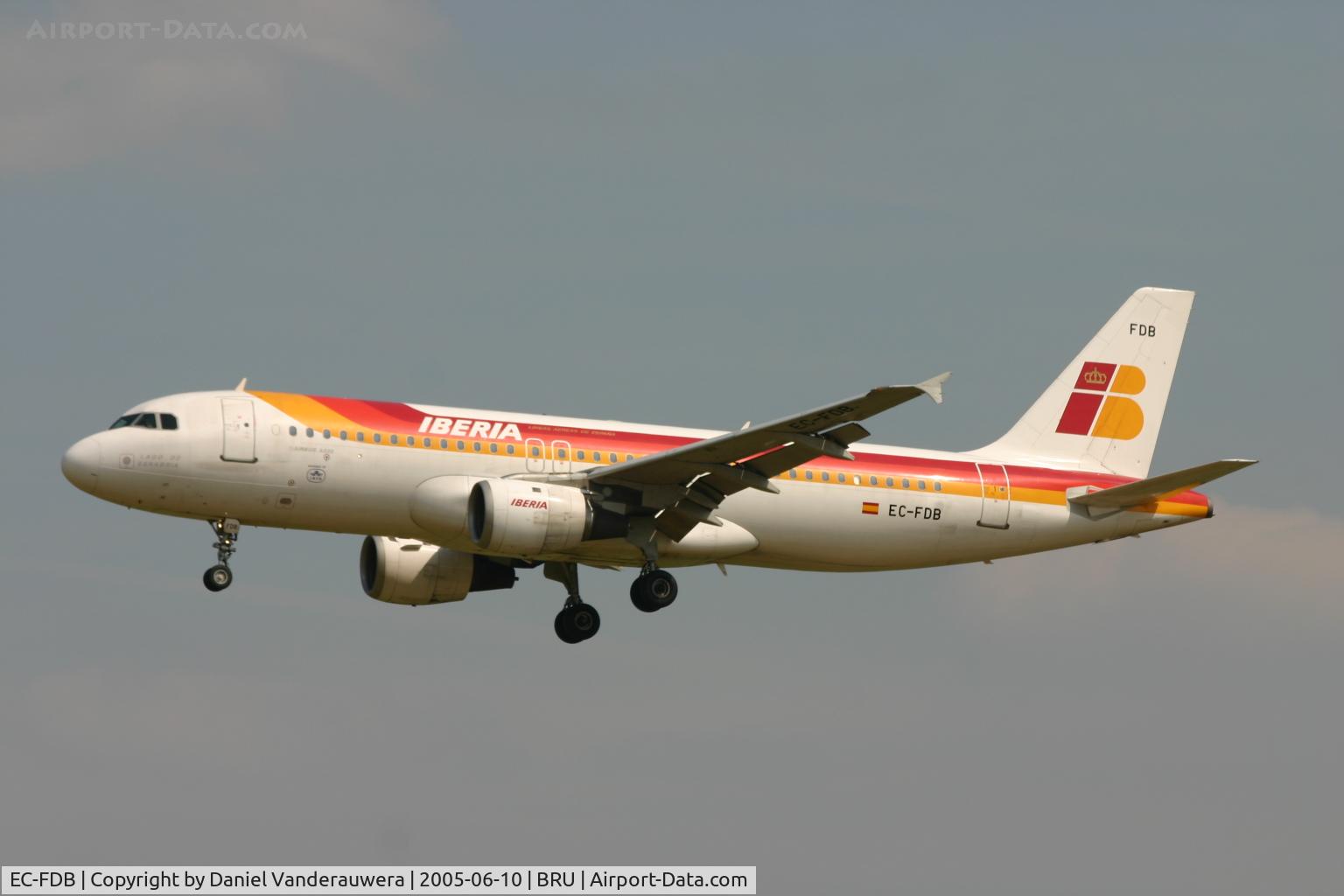 EC-FDB, 1991 Airbus A320-211 C/N 173, arrival of LAGO DE SANABRIA