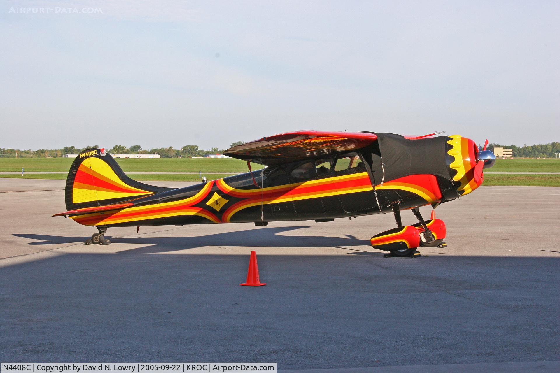 N4408C, 1952 Cessna 195 C/N 7993, N4408C KROC.