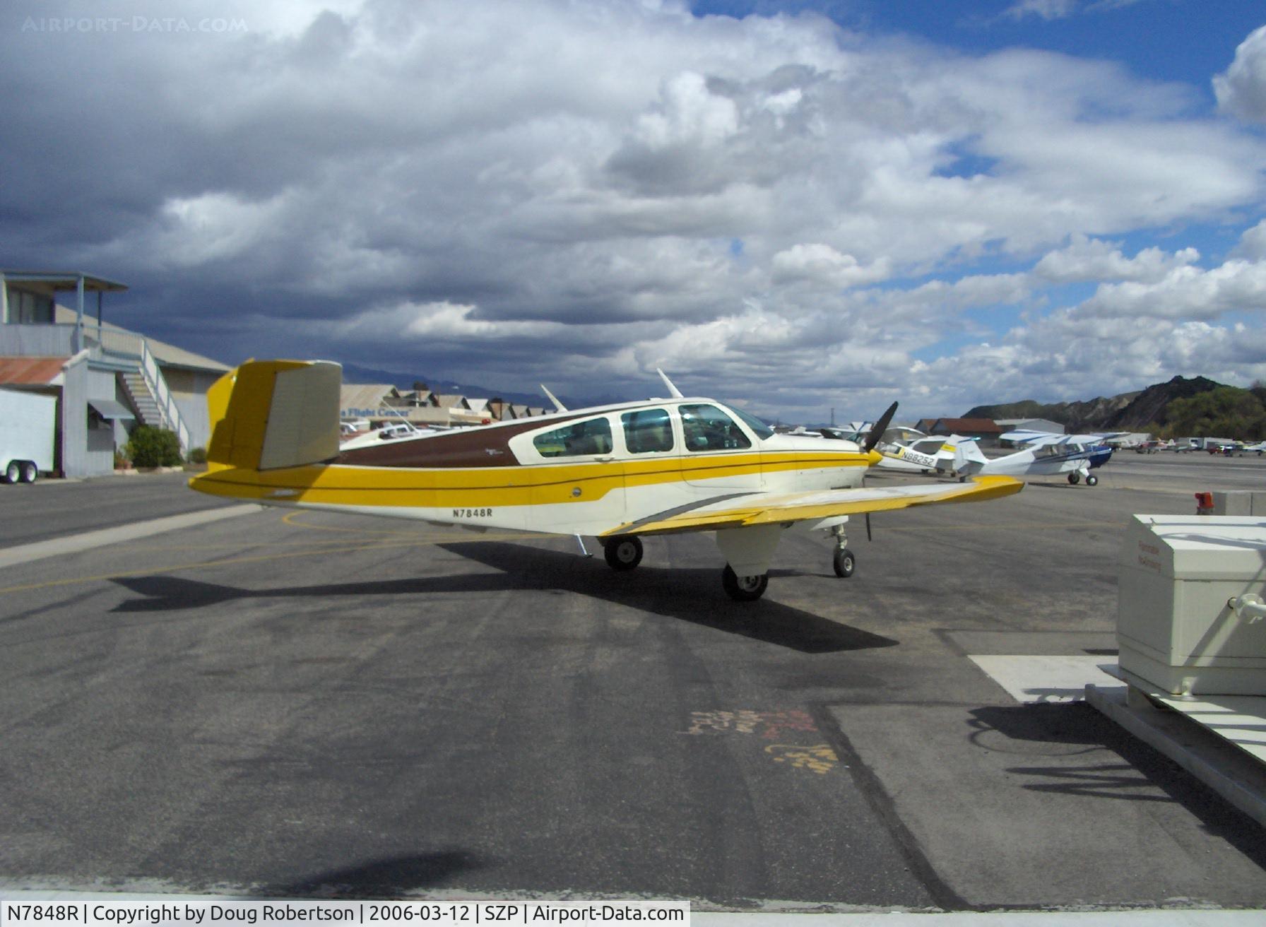 N7848R, 1968 Beech V35A Bonanza C/N D-8904, 1968 Beech V35A BONANZA, Continental IO-550 300 Hp upgrade