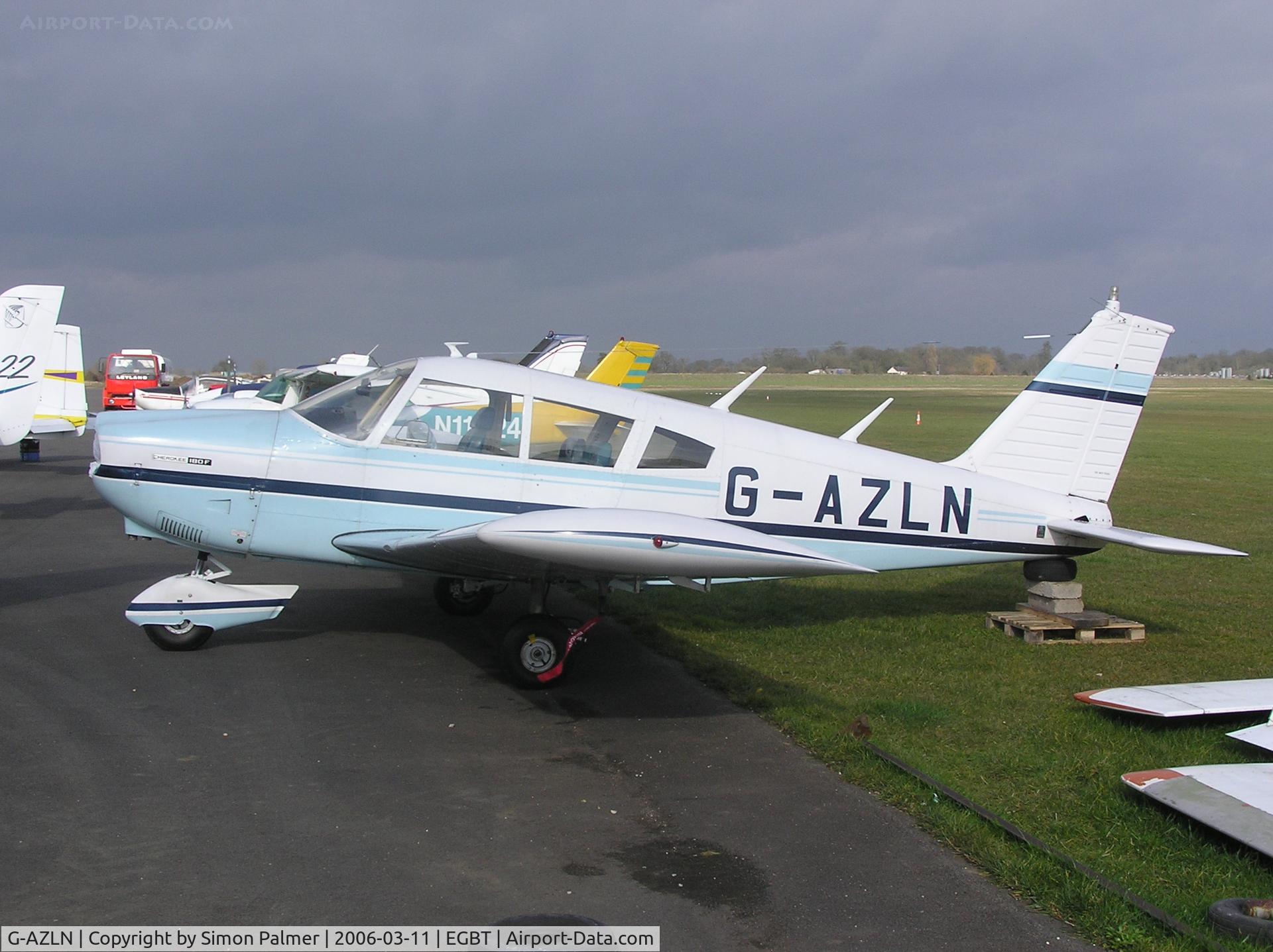 G-AZLN, 1971 Piper PA-28-180 Cherokee C/N 28-7105210, PA28