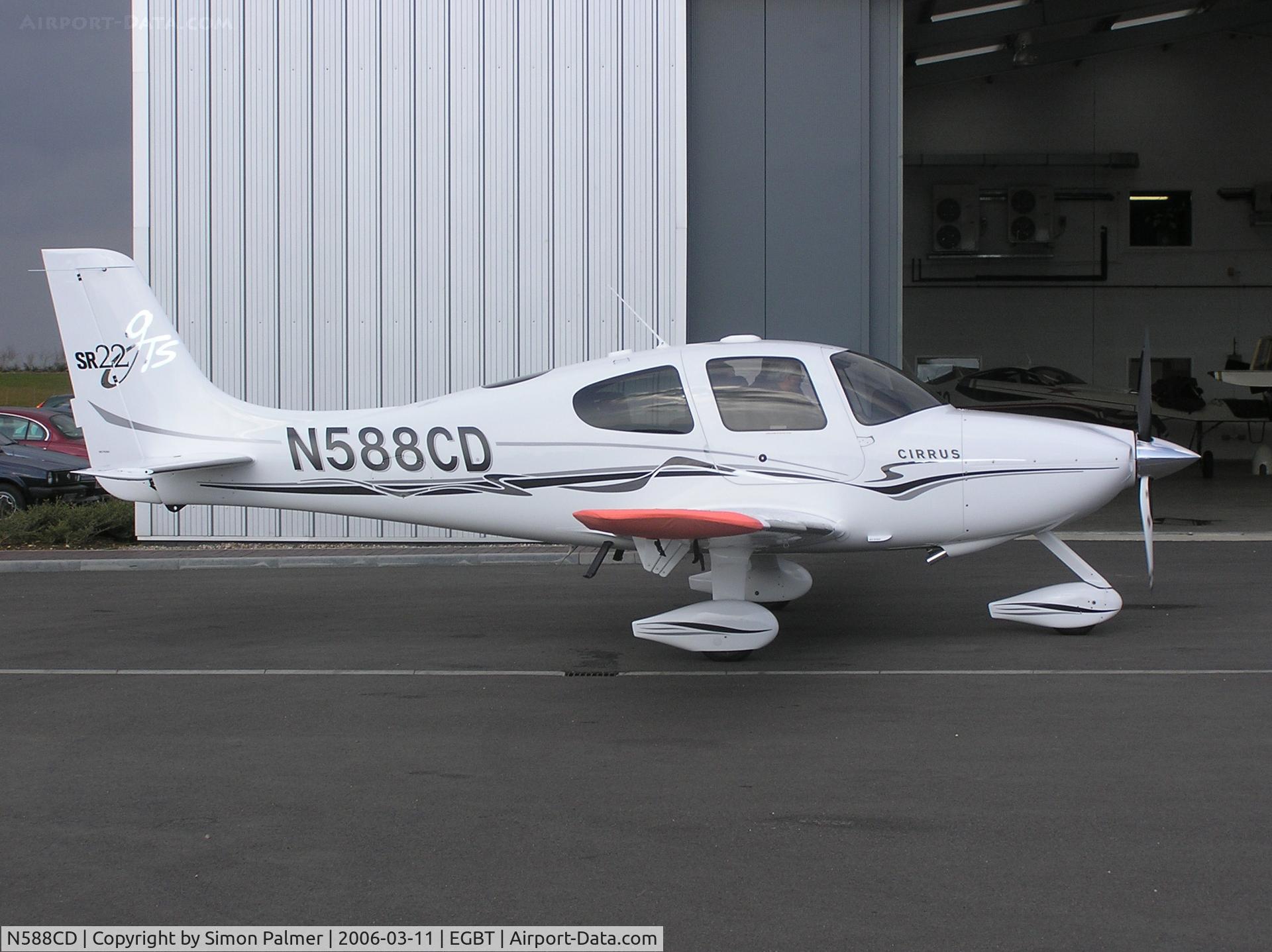 N588CD, 2006 Cirrus SR22 GTS C/N 1758, Cirrus SR22