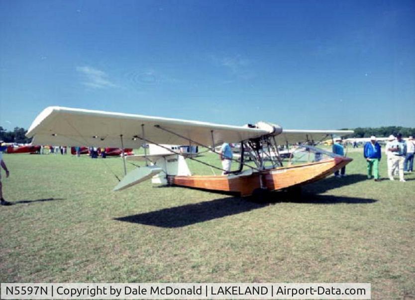 N5597N, 1980 Hoffman  Edward C. X4 C/N 1, 1990 EAA Fly-in