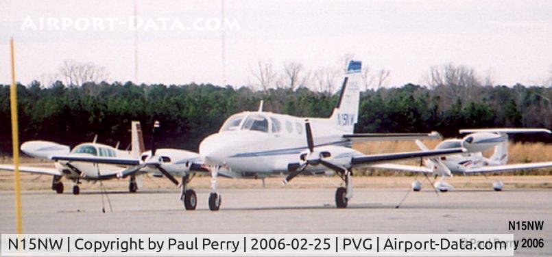 N15NW, 1978 Cessna 340A C/N 340A0533, Parked near the fuel pit, for what looks like a bit of a stay.