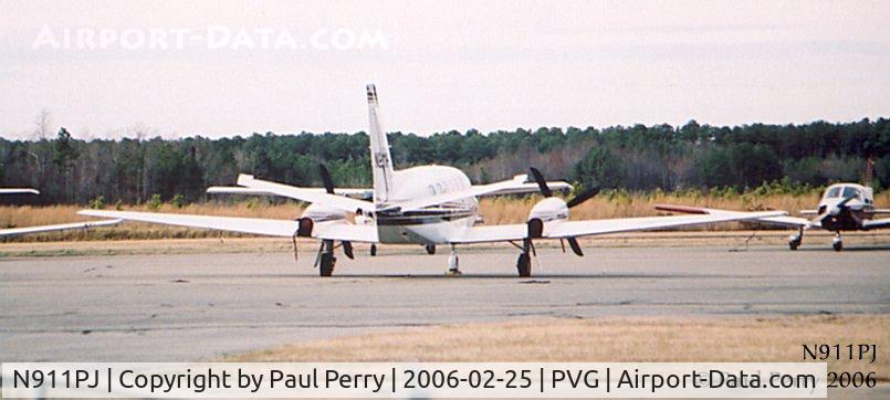 N911PJ, 1980 Cessna 441 Conquest II C/N 441-0146, The aft end of this perky little twin