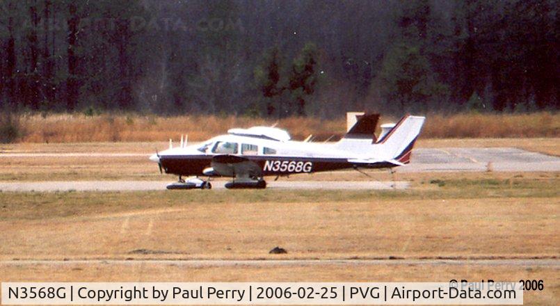 N3568G, 1979 Piper PA-28-161 Cherokee C/N 28-8016206, Yet another Piper parked in the hinterlands of the ramp