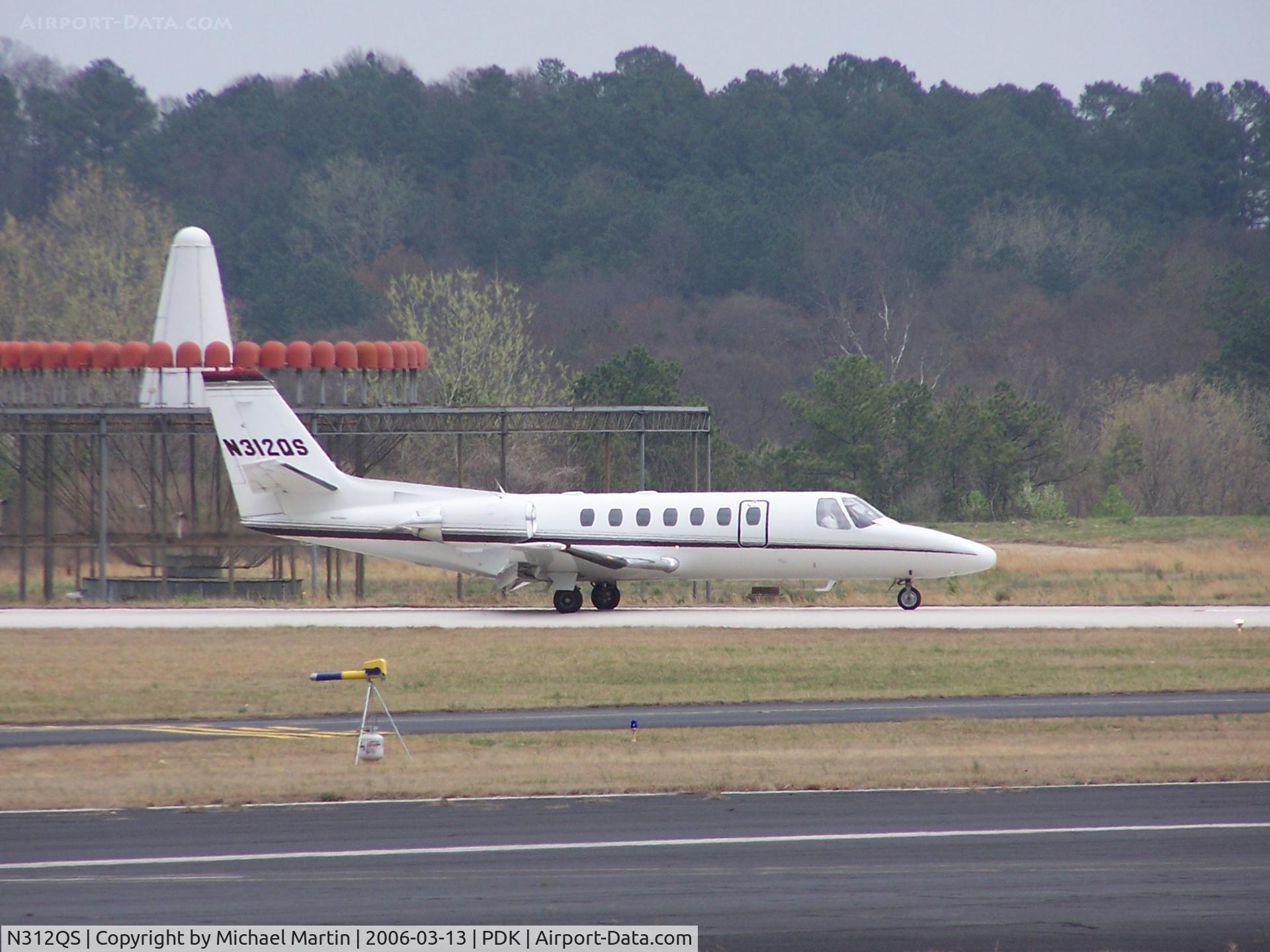 N312QS, 2008 Cessna 680 Citation Sovereign C/N 680-0248, Landing PDK on 20L