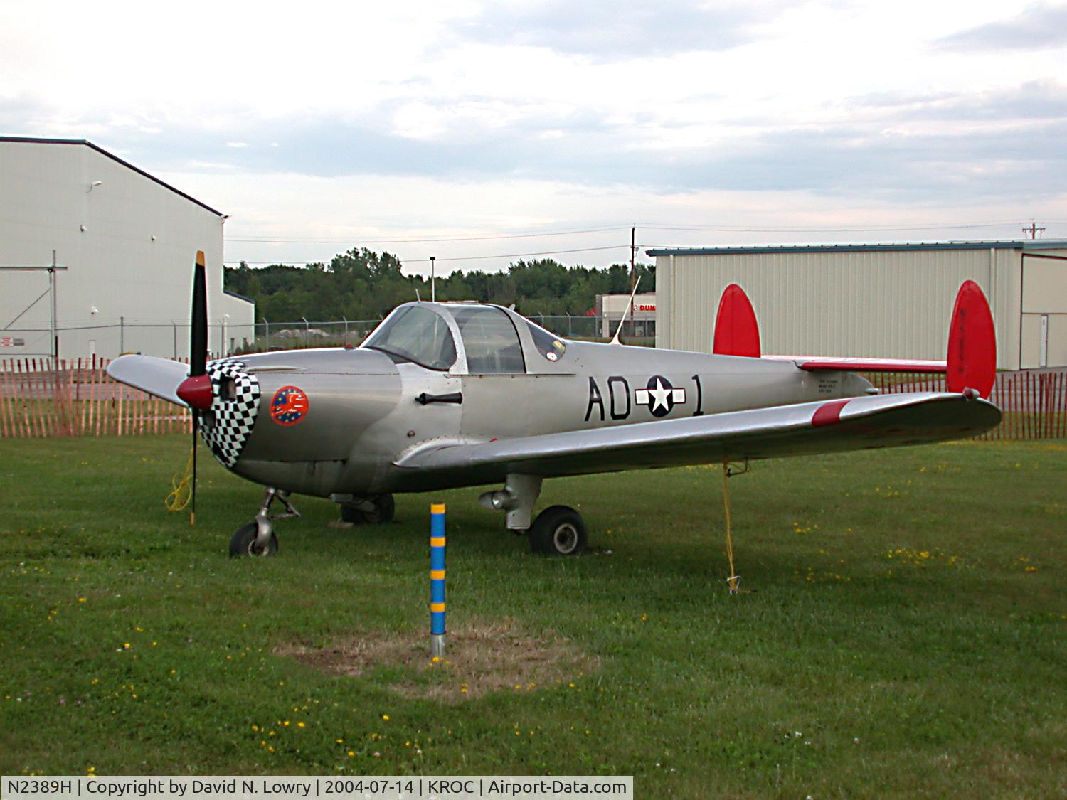 N2389H, 1946 Erco 415C Ercoupe C/N 3014, at KROC