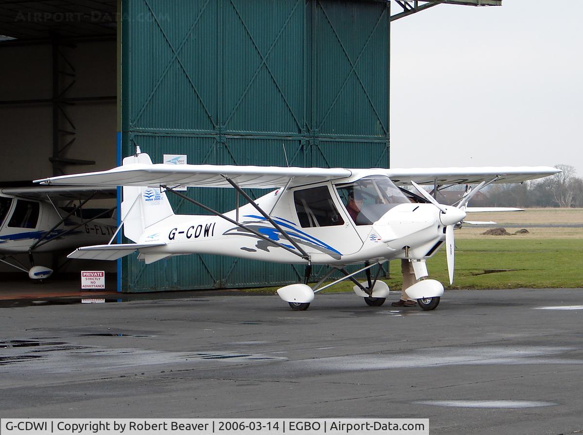 G-CDWI, 2006 Comco Ikarus C42 FB80 C/N 0601-6783, Ikarus C42-FB80 (Halfpenny Green)