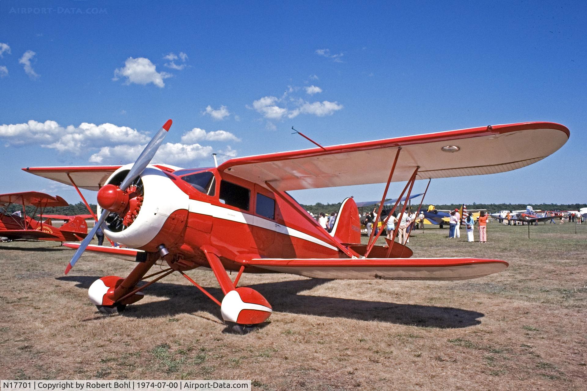 N17701, 1937 Waco ZKS-7 C/N 4617, Waco ZKS-7