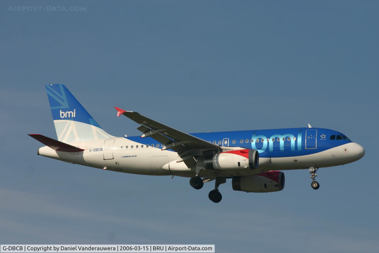 G-DBCB, 2004 Airbus A319-131 C/N 2188, arrival on rnw 02