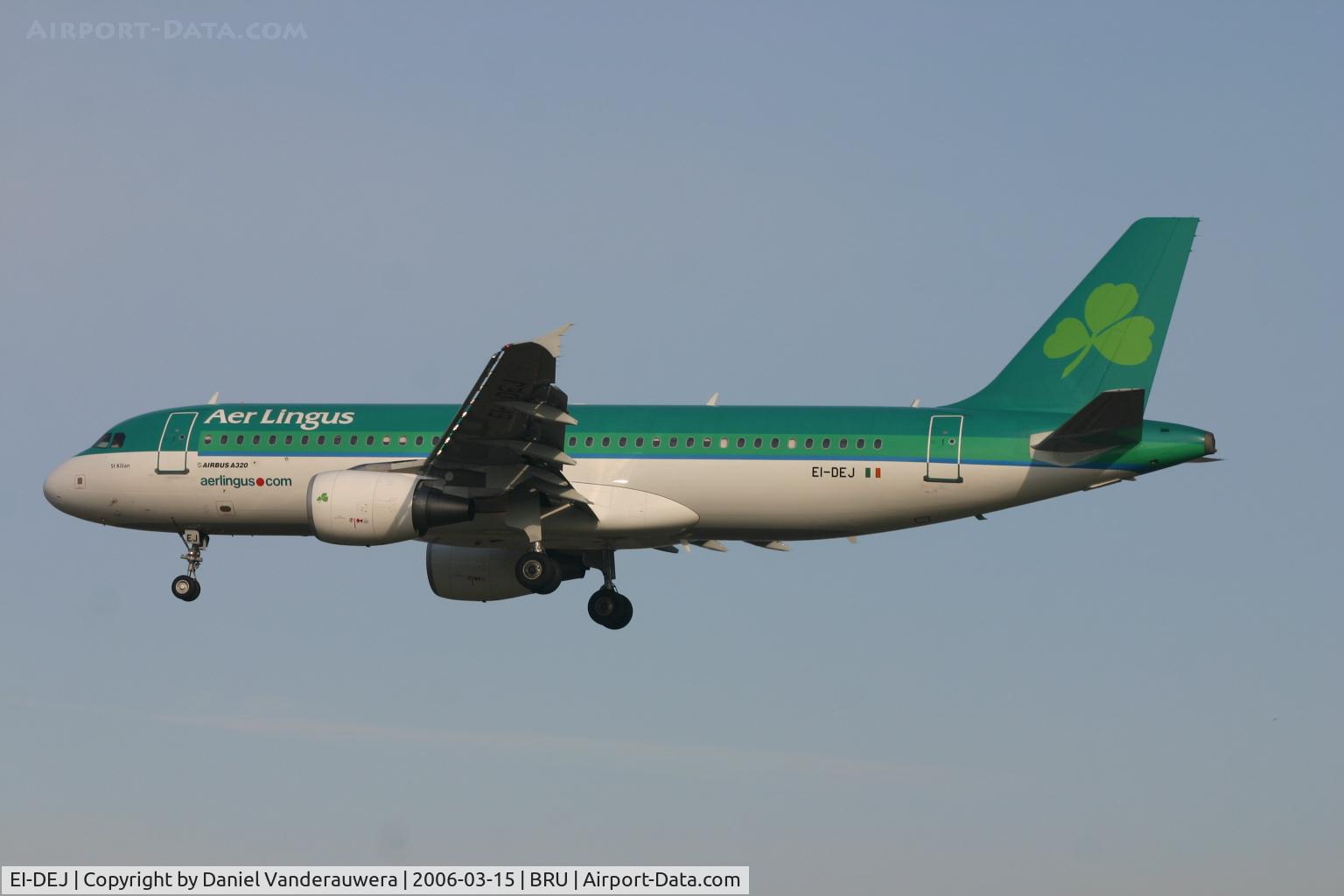 EI-DEJ, 2005 Airbus A320-214 C/N 2364, arrival of flight EI630 from Dublin
