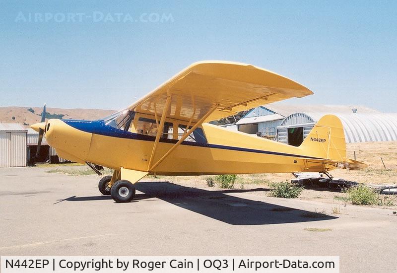 N442EP, Peterson Erik J MAVERIK C/N PA-14, at Schellville Airport, CA