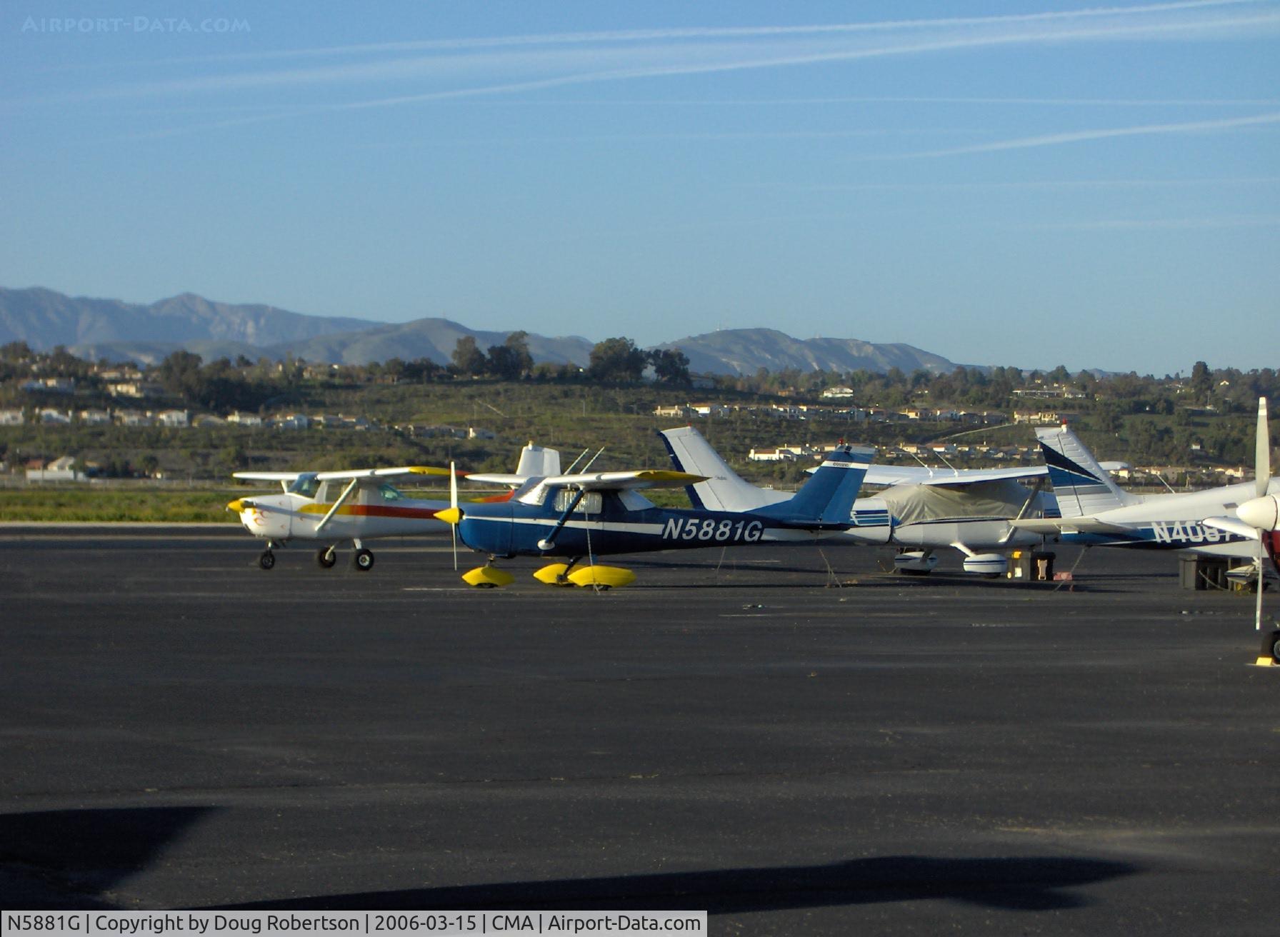 N5881G, 1969 Cessna 150K C/N 15071381, 1969 Cessna 150K, Continental O-200 100 Hp