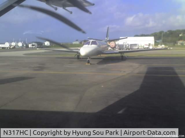N317HC, 1980 Cessna 550 Citation II C/N 550-0185, Roatan