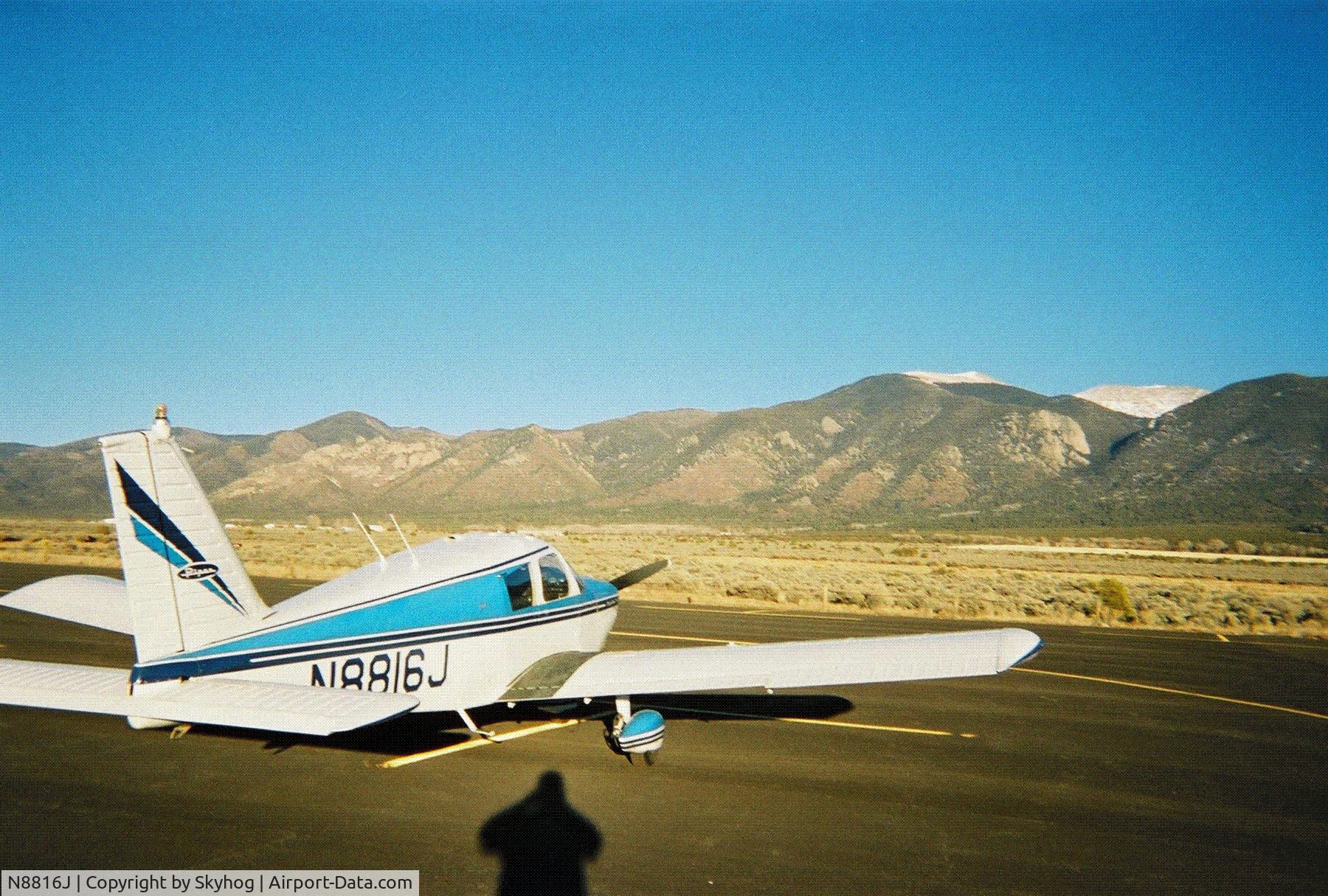 N8816J, 1965 Piper PA-28-180 Cherokee C/N 28-2770, At Questa, New Mexico  Municipal Airport #2 (N24)
