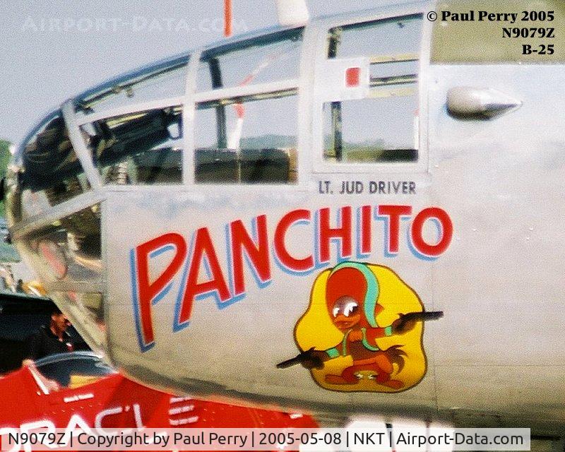 N9079Z, 1944 North American TB-25N Mitchell C/N 108-34009, The rooster noseart of the TB-25N