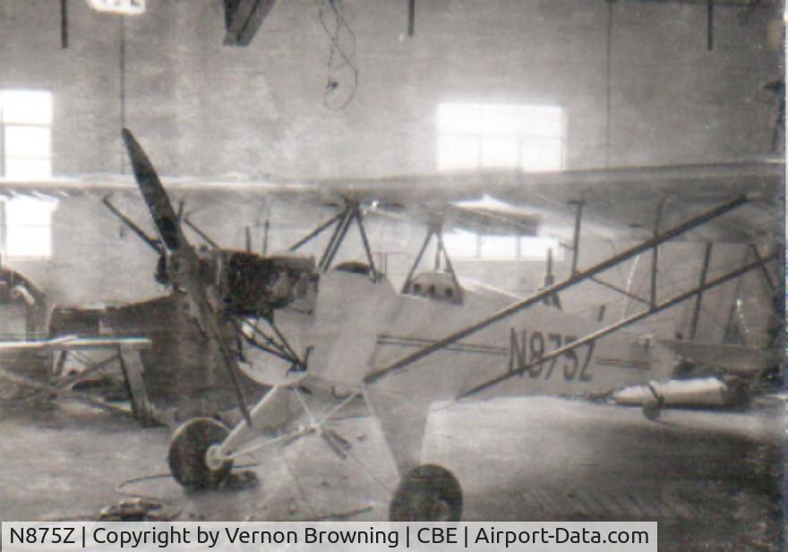 N875Z, 1962 Corben Baby Ace C/N 61-101, My Dad built this in Cumberland Maryland in 1961
