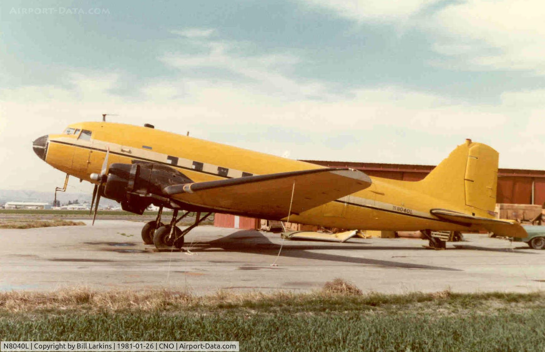 N8040L, 1945 Douglas C-47 C/N 45-972, At Chino, CA
