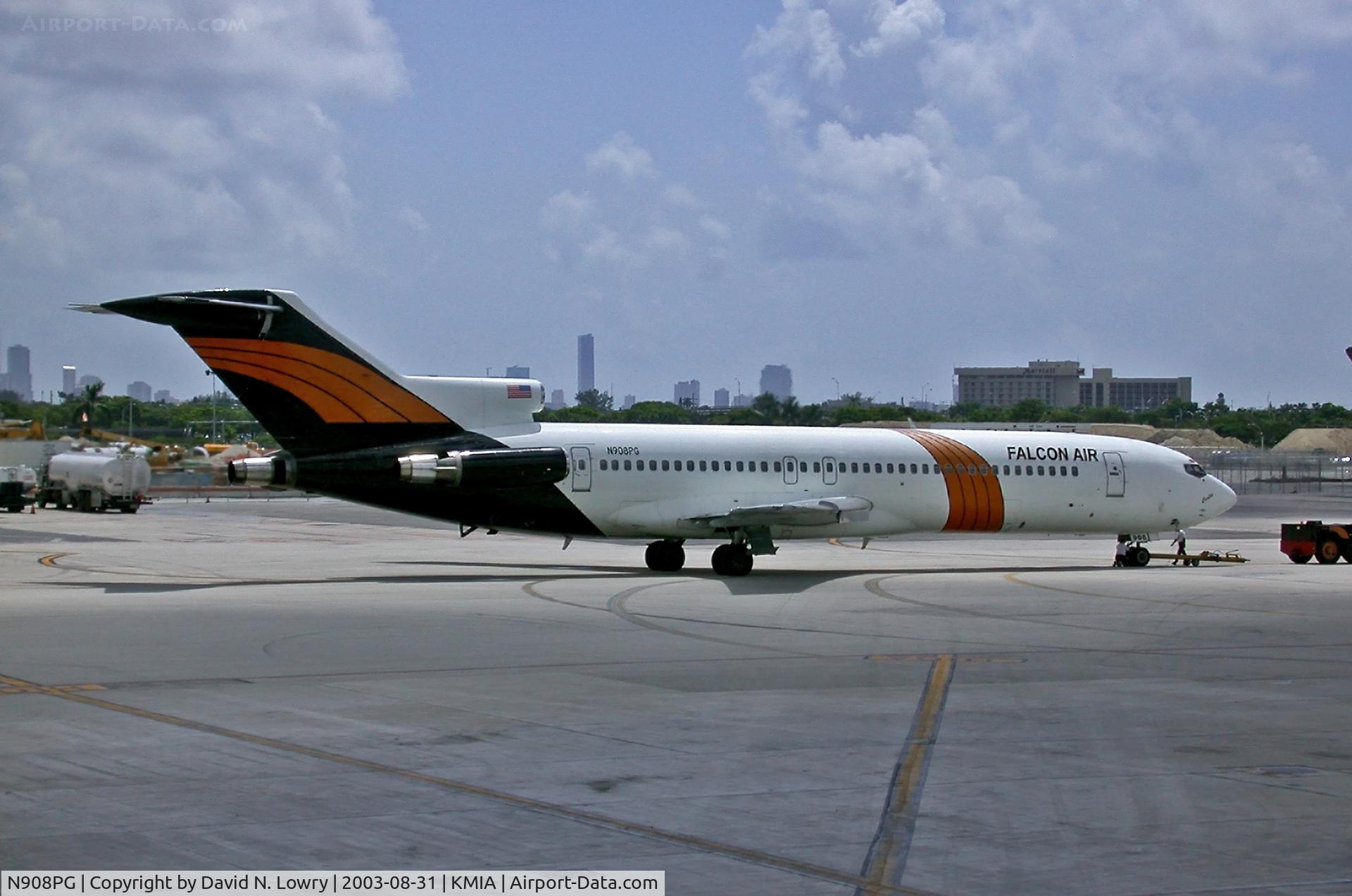 N908PG, 1975 Boeing 727-276 C/N 20951, N908PG at KMIA