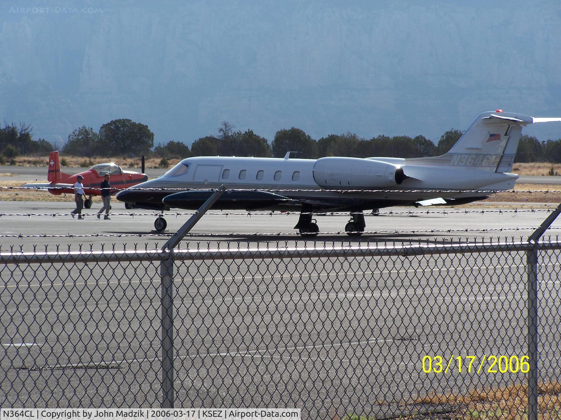 N364CL, 1981 Gates Learjet 35 C/N 383, Sedona Airport