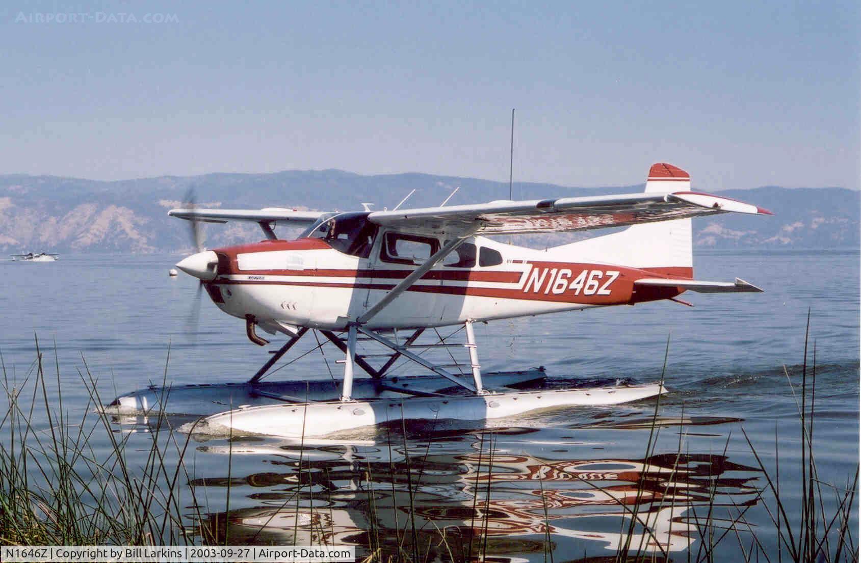 N1646Z, 1962 Cessna 185A Skywagon C/N 185-0446, Lakeport, Clear Lake, CA