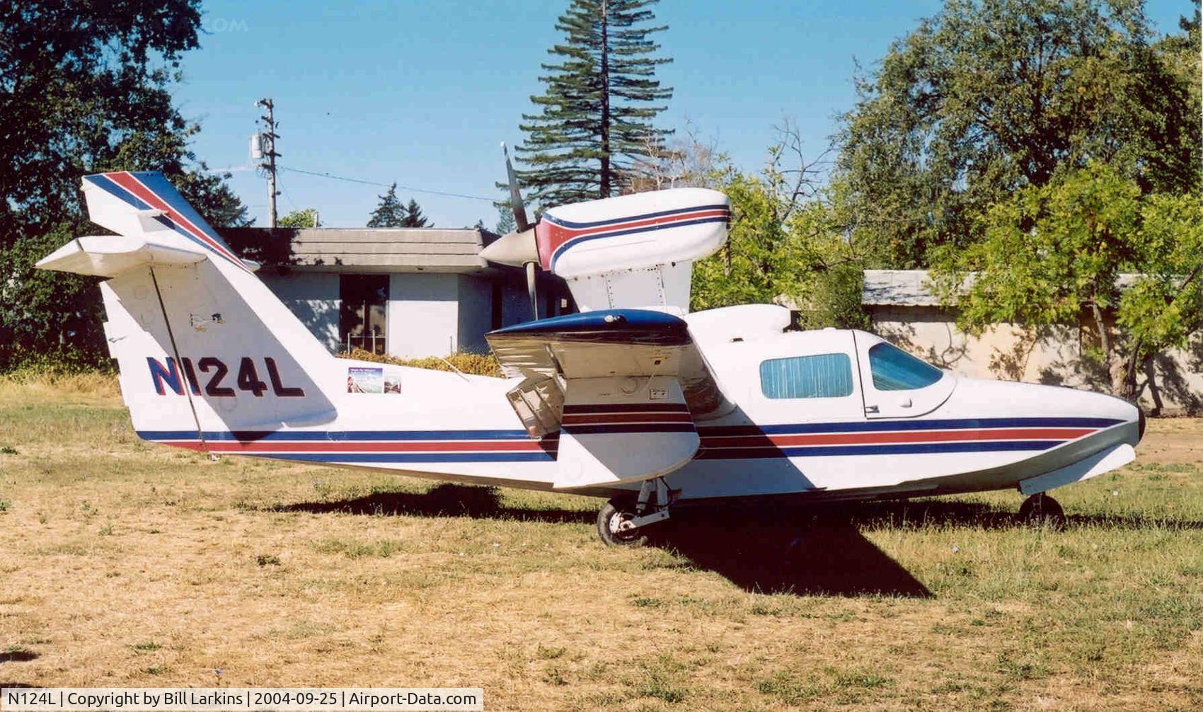 N124L, 1986 Aerofab Inc LAKE LA-250 C/N 40, Lakeport, Clear Lake, CA