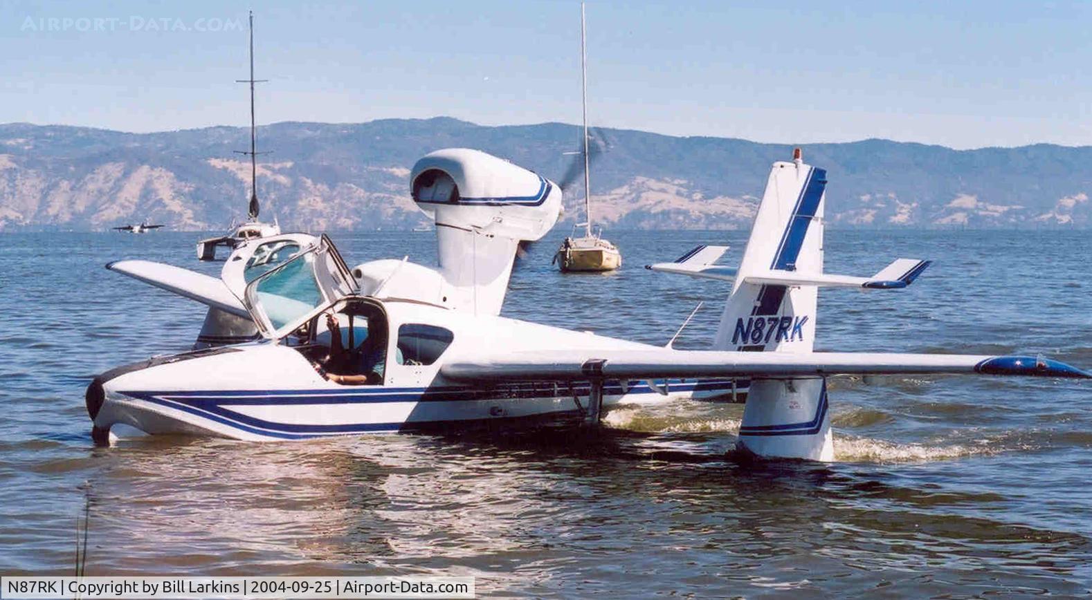 N87RK, 1983 Lake LA-4-200 Buccaneer C/N 1091, Lakeport, Clear Lake, CA
